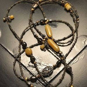 Silpada Designs sterling silver and gem necklace